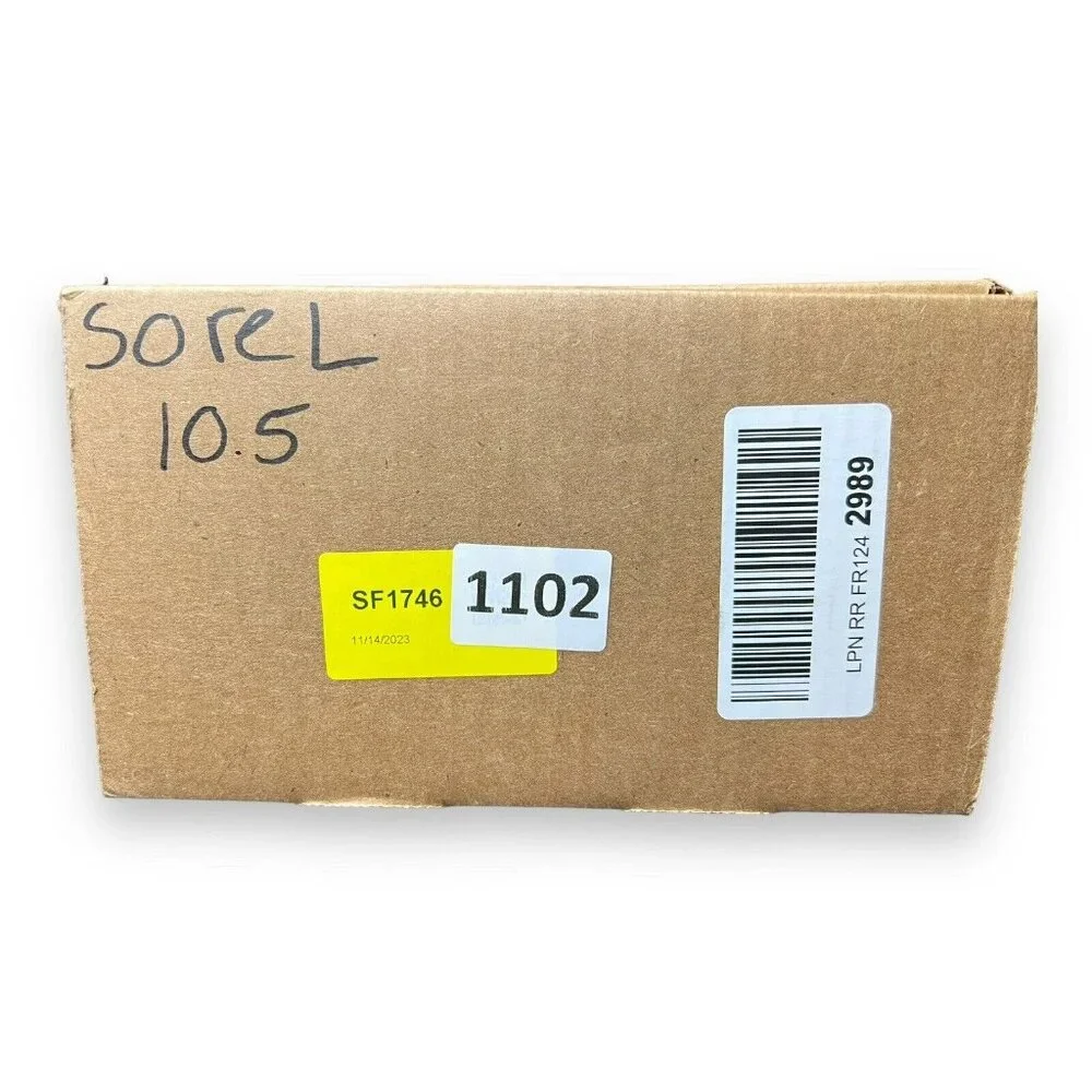 Sorel Explorer II Carnival Sport Ankle Boots,‎ Black, Women's 10.5 New